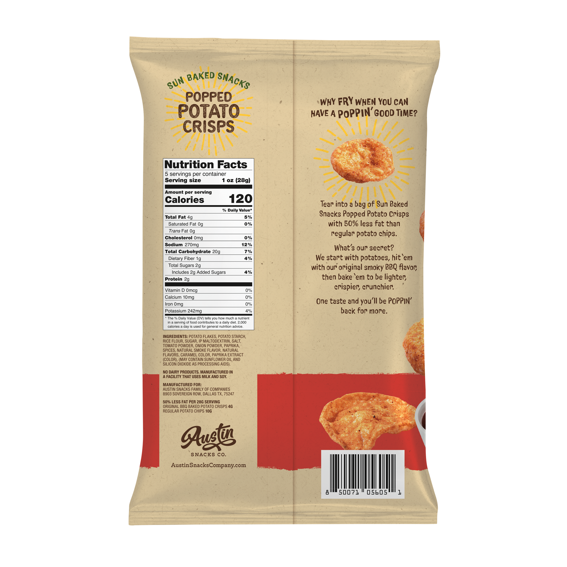 Sun Baked Snacks - Original BBQ