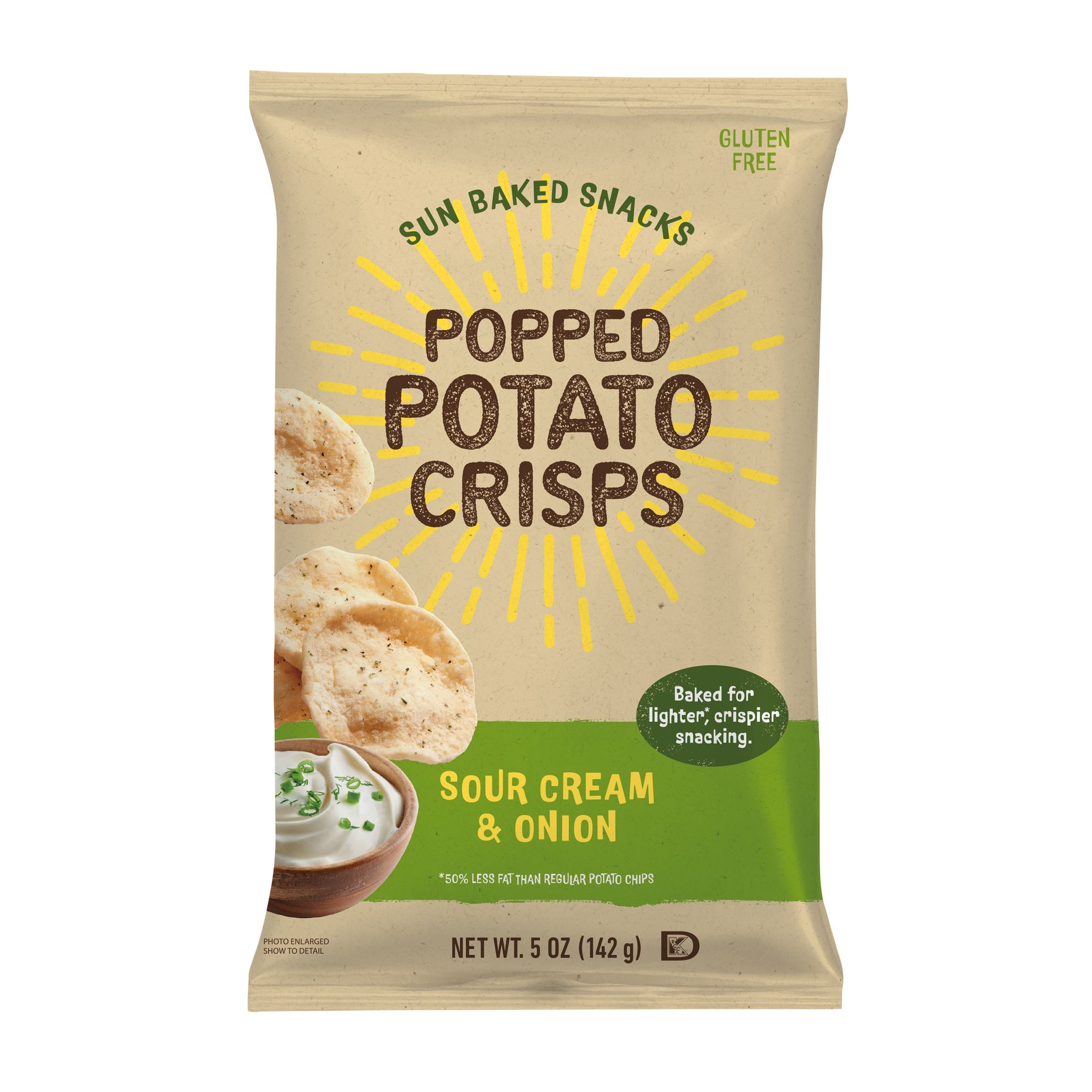 Sun Baked Snacks - Sour Cream & Onion