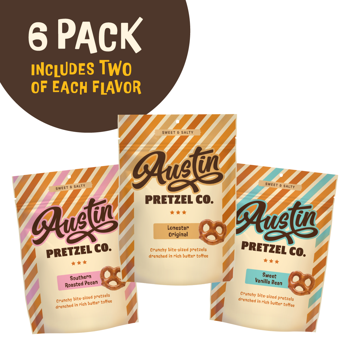Sweet & Salty Toffee (6 Pack)